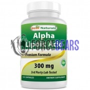 Alpha Lipoic Acid (120 шт по 300 мг), Best Naturals