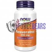 Resveratrol (60 шт по 200 мг), NOW Foods