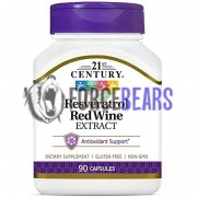 Resveratrol x Red Wine Extract (90 шт), 21st Century