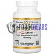 Premium Krill Oil [SUPERBA2®] (60 шт по 1000 мг), California Gold Nutrition