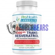 Trans-Resveratrol 1000 мг [Enhanced Absorption] (60 шт), Pro-Health Longevity