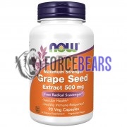 Grape Seed Extract (90 шт по 500 мг), NOW Foods