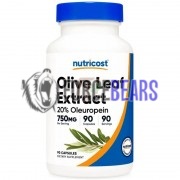 Olive Leaf Extract (90 шт по 750 мг), Nutricost