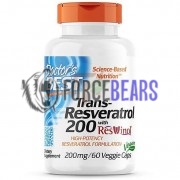 Trans-Resveratrol 200 [with ResVinol®] (60 шт), Doctor's Best