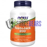 TestoJack 200™ (120 шт), NOW Foods
