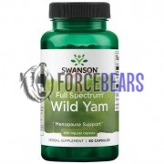 Wild Yam [Full Spectrum] (60 шт по 400 мг), Swanson