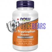 L-Tryptophan [Powder] (57 гр), NOW Foods