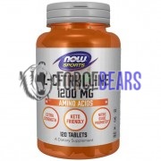L-Citrulline [Extra Strength] (120 шт по 1200 мг), NOW Foods