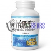 L-Arginine (90 шт по 1000 мг), Natural Factors