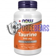 Taurine (100 шт по 500 мг), NOW Foods