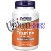 Taurine [Double Strength] (100 шт по 1000 мг), NOW Foods