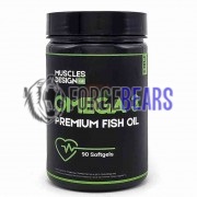 Omega 3 [Premium Fish Oil] (90 шт по 1000 мг), Muscles Design Lab