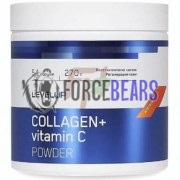 Collagen + Vitamin C Powder (270 гр: 54 порций), LevelUp