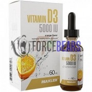 Vitamin D3 Liquid (60 мл: 5000 ме x 120 порций), Maxler