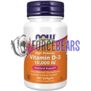 Vitamin D3 (240 шт по 250 мкг), NOW Foods