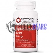 Alpha Lipoic Acid (60 шт по 600 мг), Protocol For Life Balance