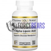 Benfotiamine + Alpha Lipoic Acid (90 шт по 150 мг), California Gold Nutrition