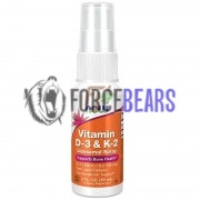 Vitamin D-3 & K-2 [Liposomal Spray] (59 мл), NOW Foods