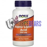 Alpha Lipoic Acid (60 шт по 250 мг), NOW Foods