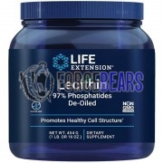 Lecithin Granules [97% Phosphatides, De-Oiled] (454 гр), Life Extension