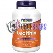Lecithin [Non-GMO] (100 шт по 1200 мг), NOW Foods
