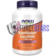 Sunflower Lecithin (100 шт по 1200 мг), NOW Foods
