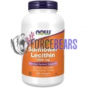 Sunflower Lecithin (200 шт по 1200 мг), NOW Foods