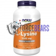 L-Lysine [Double Strength] (250 шт по 1000 мг), NOW Foods