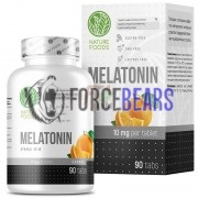 Melatonin (90 шт по 10 мг), Nature Foods