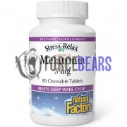 Melatonin (90 шт по 3 мг), Natural Factors
