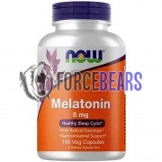 Melatonin (180 шт по 5 мг), NOW Foods