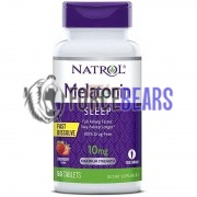 Melatonin [Fast Dissolve] (60 шт по 10 мг), Natrol