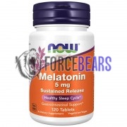 Melatonin [Sustained Release] (120 шт по 2 мг), NOW Foods