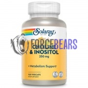 Choline + Inositol (100 шт), Solaray