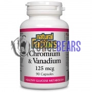 Chromium & Vanadium (90 шт), Natural Factors