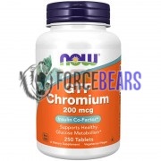 GTF Chromium TRAACS® (250 шт по 200 мкг), NOW Foods