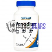 Vanadium [with Chromium] (180 шт), Nutricost