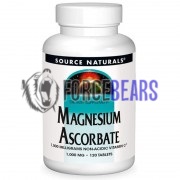 Magnesium Ascorbate (120 шт по 1000 мг), Source Naturals