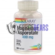 Magnesium Asporotate™ 400 мг (120 шт), Solaray
