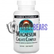 Magnesium Chelate Complex (250 шт), Source Naturals