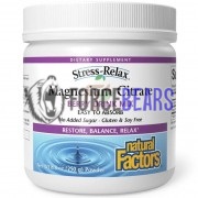 Magnesium Citrate [Powder] (250 гр: 75 порций), Natural Factors