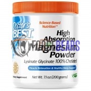 Magnesium [High Absorption Powder] (200 гр: 100 порций), Doctor's Best