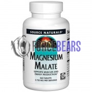 Magnesium Malate (360 шт по 1250 мг), Source Naturals
