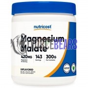 Magnesium Malate [Powder] (300 гр), Nutricost