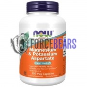 Magnesium & Potassium Aspartate (120 шт), NOW Foods