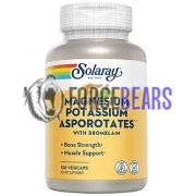 Magnesium Potassium Asporotates™ with Bromelain (120 шт), Solaray