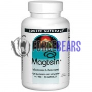 Magtein® Magnesium L-Threonate (90 шт), Source Naturals