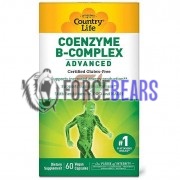 Coenzyme B-Complex [Advanced Formula] (60 шт), Country Life