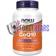 CoQ10 [Maximum Strength] (60 шт по 600 мг), NOW Foods
