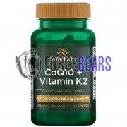 CoQ10 + Vitamin K2 (60 шт), Swanson